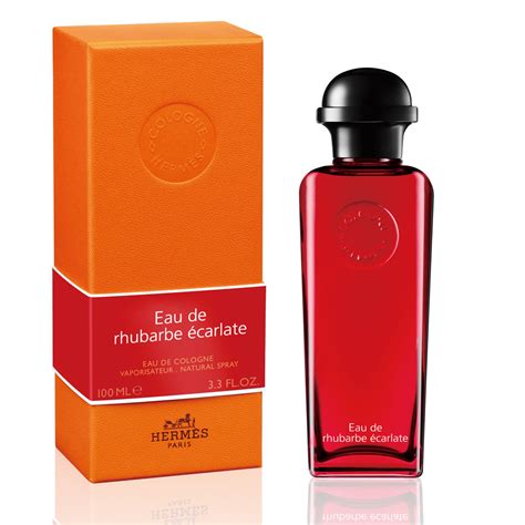 hermes eau de rhubarbe ecarlate 100 ml|hermes rhubarb cologne.